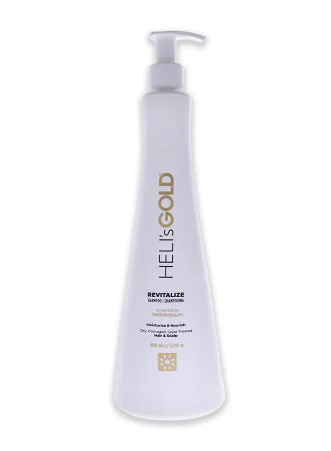 HELI's Gold Revitalize Shampoo - Dry-Damaged Hair 1000ml هيليز قولد شامبو المنعش - للشعر الجاف التالف