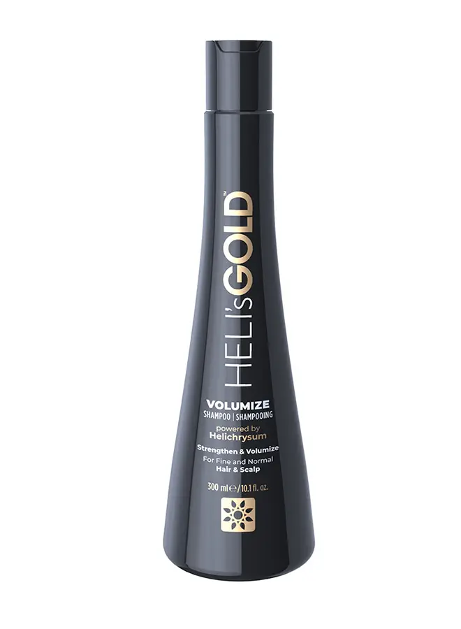 HELI's Gold Volumize Shampoo - Fine-Normal Hair 300ml  شامبو هيليز قولد لتكثيف الشعر - للشعر العادي الناعم