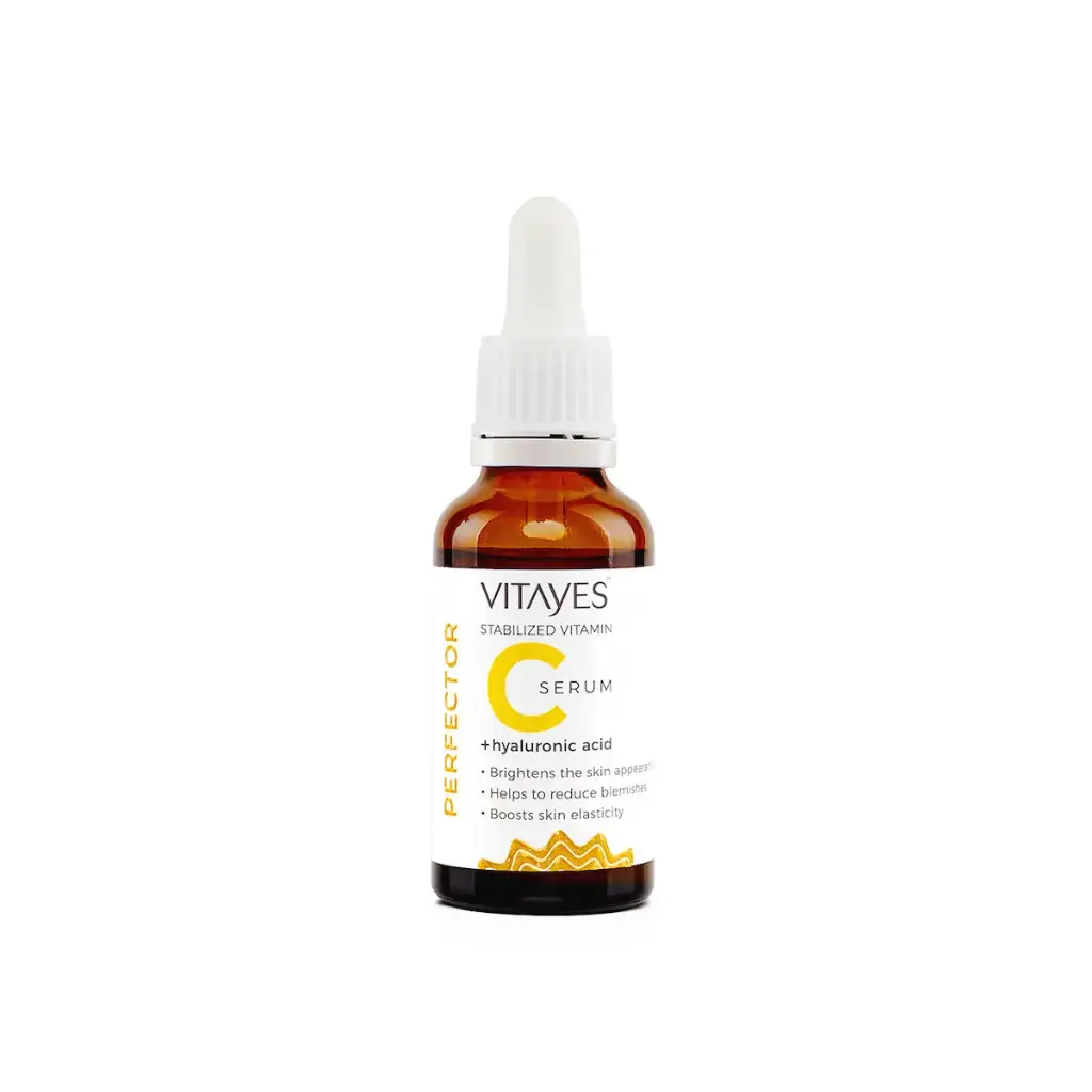 Vitayes Perfector Vitamin C + Hyaluronic Serum 30ml ڤيتايس سيروم ڤيتامين سي + حمض الهيالورونيك