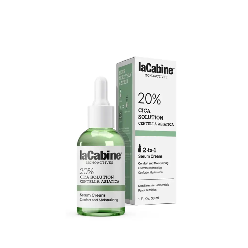 [03613] La Cabine MONOACTIVES CICA SOLUTION 30ML-سيروم كريمي - سيكا تركيز 20%  30  مل