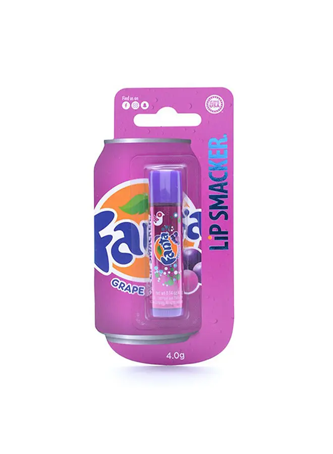 Lip Smacker Fanta Balm Grape - 4g ليب سماكر فانتا عنب