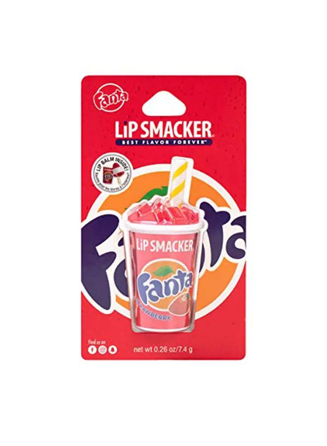 [Z82047H] Lip Smacker Fanta Cup Pot Balm Fanta Strawberry - 7.4g ليب سماكر فانتا فراولة كوب