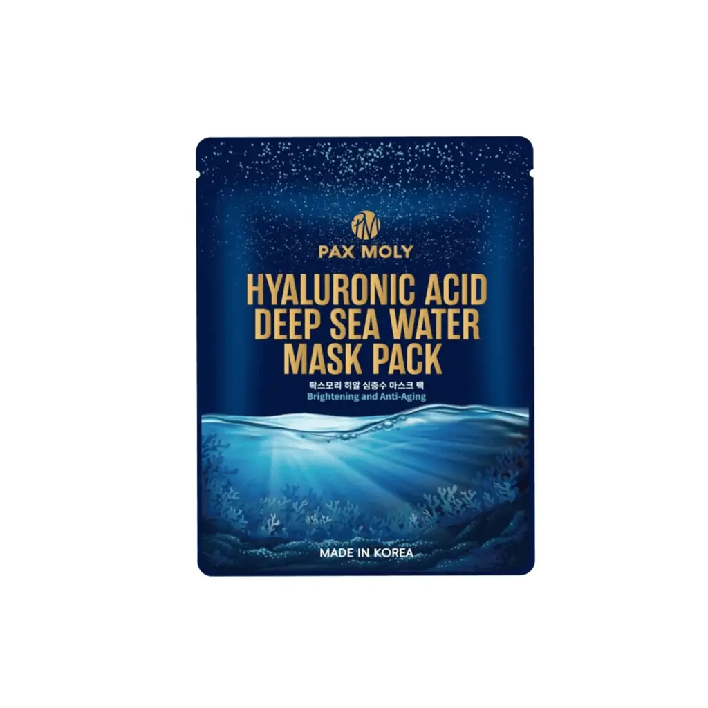 PAX MOLY HYALURONIC ACID DEEP SEA WATER MASK  ماسك حمض الهيالورونيك للوجه