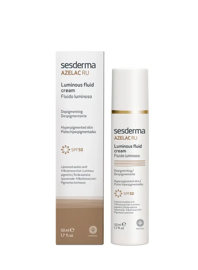 [SDALC-933] Sesderma Azelac RU Luminous Fluid Cream 50ml-سيزديرما كريم سائل حمض الأزيليك بتقنيه الليبوسوم 