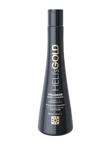 [A530025-F] HELI's Gold Volumize Shampoo - Fine-Normal Hair 300ml  شامبو هيليز قولد لتكثيف الشعر - للشعر العادي الناعم