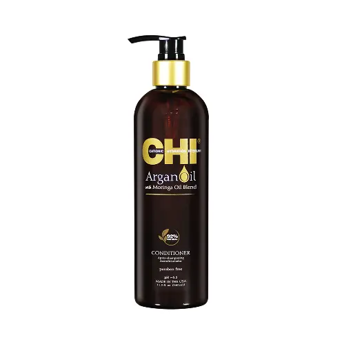 [CHIAC12SA] CHI Argan Oil Conditioner - 340 ml ﺗﺸﻲ ﺑﻠﺴﻢ ﺯﻳﺖ ﺍﻷﺭﻏﺎﻥ ﻭ ﺍﻟﻤﻮﺭﻳﻨﻐﺎ