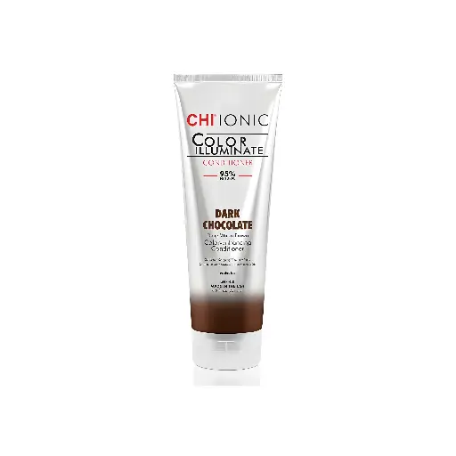 [CHICIDC8SA] CHI Ionic Color Illuminate Conditioner Dark Chocolate - 251 ml ﺗﺸﻲ ﺑﻠﺴﻢ ﻣﺪﻋﻢ ﻟﻠﻮﻥ ﺍﻟﺸﻌﺮ ﺍﻟﺒﻨﻲ ﺩﺍﻛﻦ