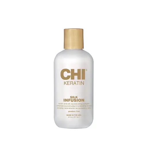 [CHI0216SA] CHI Keratin Silk Infusion - 177 ml ﺗﺸﻲ ﺳﻴﺮﻭﻡ ﺑﺎﻟﻜﻴﺮﺍﺗﻴﻦ ﺍﻟﻠﻤﺴﺔ ﺍﻟﺤﺮﻳﺮﻳﺔ