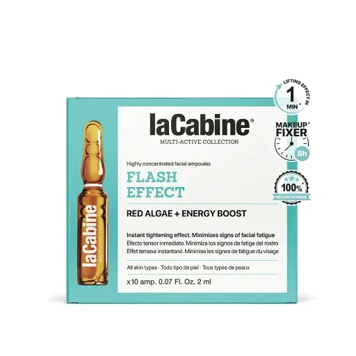 [03614] La Cabine Flash effect ampoules 2*10ml - أمبولات النضارة والإشراق 10*2 مل