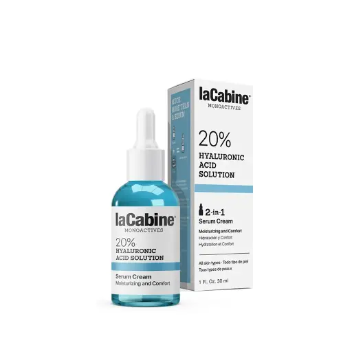 [03610] La Cabine MONOACTIVES HYALURONIC ACID 30ML-سيروم كريمي - حمض الهيالورونيك تركيز 20%  30 مل
