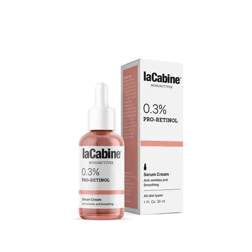 [03612] La Cabine MONOACTIVES PRO RETINOL 30ML-سيروم كريمي - الريتينول تركيز 0.3%  30 مل